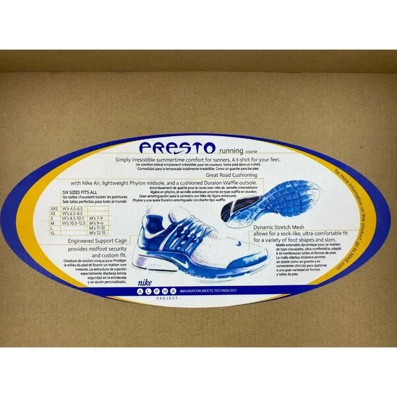 Nike Air Presto Naija Nigeria Green XXS Women's Size 4.5-6.5 Sneakers - Picture 12 of 12